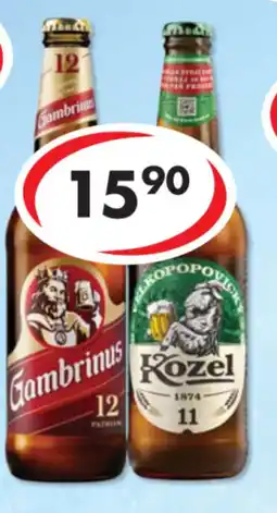 CBA Gambrinus Patron 12, Velkopopovický Kozel nabídka