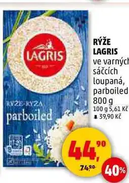 Penny Market LAGRIS RYŽE parboiled, 800 g nabídka
