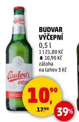 Penny Market Budweiser Budvar výčepní, 0,5 l nabídka