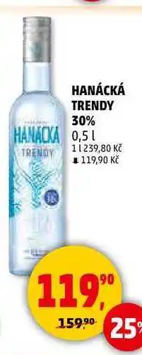 Penny Market HANÁCKÁ TRENDY 30%, 0,5 l nabídka