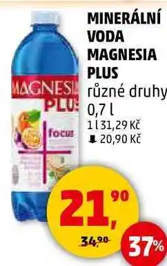 Penny Market MINERÁLNÍ VODA MAGNESIA PLUS, 0,7 l nabídka