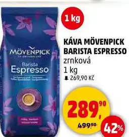 Penny Market MÖVENPICK Barista Espresso, 1 kg nabídka