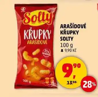 Penny Market ARAŠÍDOVÉ KŘUPKY SOLTY, 100 g nabídka