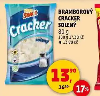 Penny Market BRAMBOROVÝ CRACKER SOLENÝ, 80 g nabídka