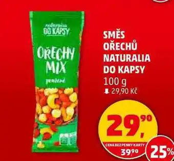 Penny Market SMĚS OŘECHŮ NATURALIA DO KAPSY, 100 g nabídka