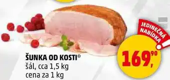 Penny Market ŠUNKA OD KOSTI šál, 1 kg nabídka