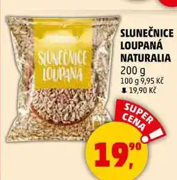 Penny Market SLUNEČNICE LOUPANÁ NATURALIA, 200 g nabídka