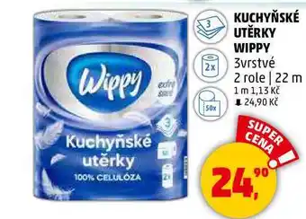 Penny Market KUCHYŇSKÉ UTĚRKY WIPPY, 2x 3vrstvé nabídka