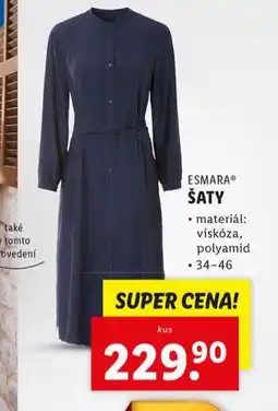 Lidl Šaty nabídka