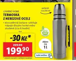 Lidl Termoska z nerezové oceli nabídka