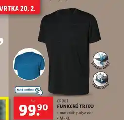 Lidl Funkční triko nabídka