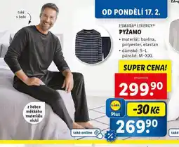 Lidl Pyžamo nabídka