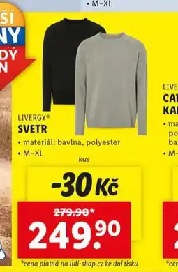 Lidl Svetr nabídka