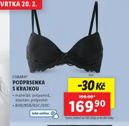 Lidl Podprsenka s krajkou nabídka