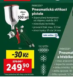 Lidl Pneumatická stříkací pistole nabídka