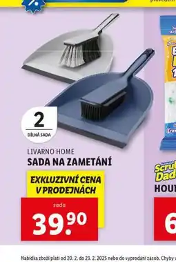 Lidl Sada na zametání nabídka