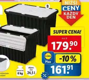 Lidl Úložný box s víkem nabídka