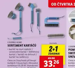 Lidl Sortiment kartáčů nabídka