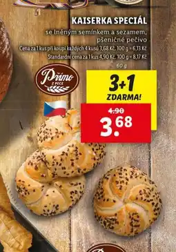 Lidl Kaiserka speciál nabídka