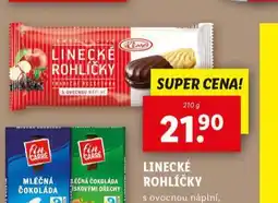 Lidl Linecké rohlíčky nabídka