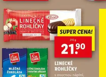 Lidl Linecké rohlíčky nabídka