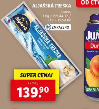 Lidl Aljašská treska nabídka