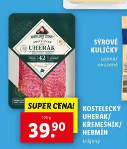 Lidl Kostelecký hermín nabídka