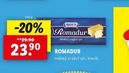 Lidl Romadur nabídka