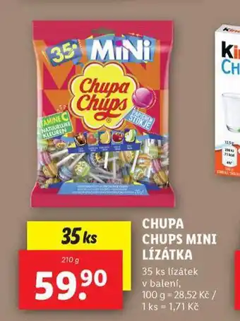 Lidl Chupa chups mini lízátka nabídka