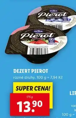 Lidl Dezert pierot nabídka