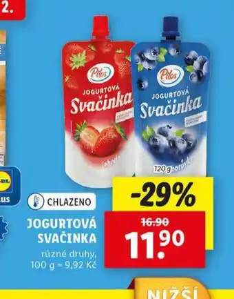 Lidl Jogurtová svačinka nabídka