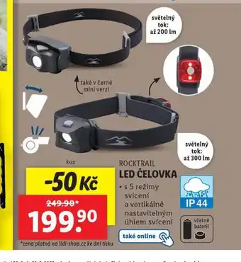 Lidl Led čelovka nabídka