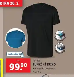 Lidl Funkční triko nabídka