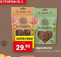 Lidl Snack pro psy nabídka