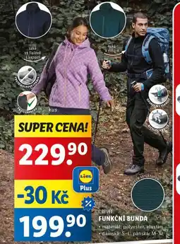 Lidl Funkční bunda nabídka