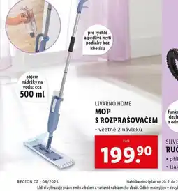 Lidl Mop s rozprašovačem nabídka