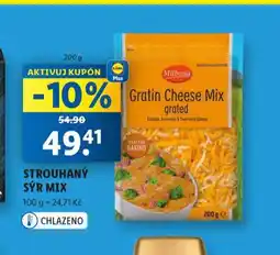 Lidl Strouhaný sýr mix nabídka