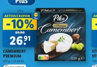 Lidl Camembert premium nabídka