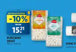 Lidl Bliki mini dražé nabídka