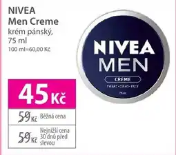 Hebe NIVEA Men Creme nabídka