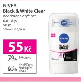 Hebe NIVEA Black & White Clear nabídka