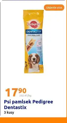 Action Psí pamlsek Pedigree Dentastix nabídka