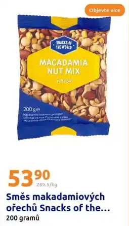 Action Směs makadamiových ořechů Snacks of the... nabídka