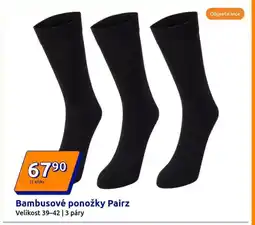 Action Bambusové ponožky Pairz nabídka