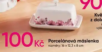 Pepco Porcelánová máslenka nabídka