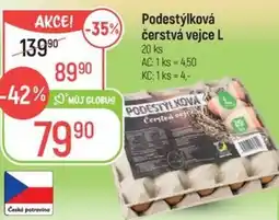 Globus Podestýlková čerstvá vejce L nabídka