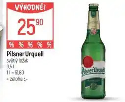 Globus Pilsner Urquell nabídka