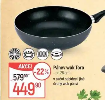 Globus Pánev wok Toro nabídka