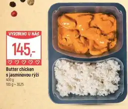 Globus Butter chicken s jasmínovou rýží nabídka