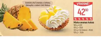 Globus Miska ananas kokos nabídka